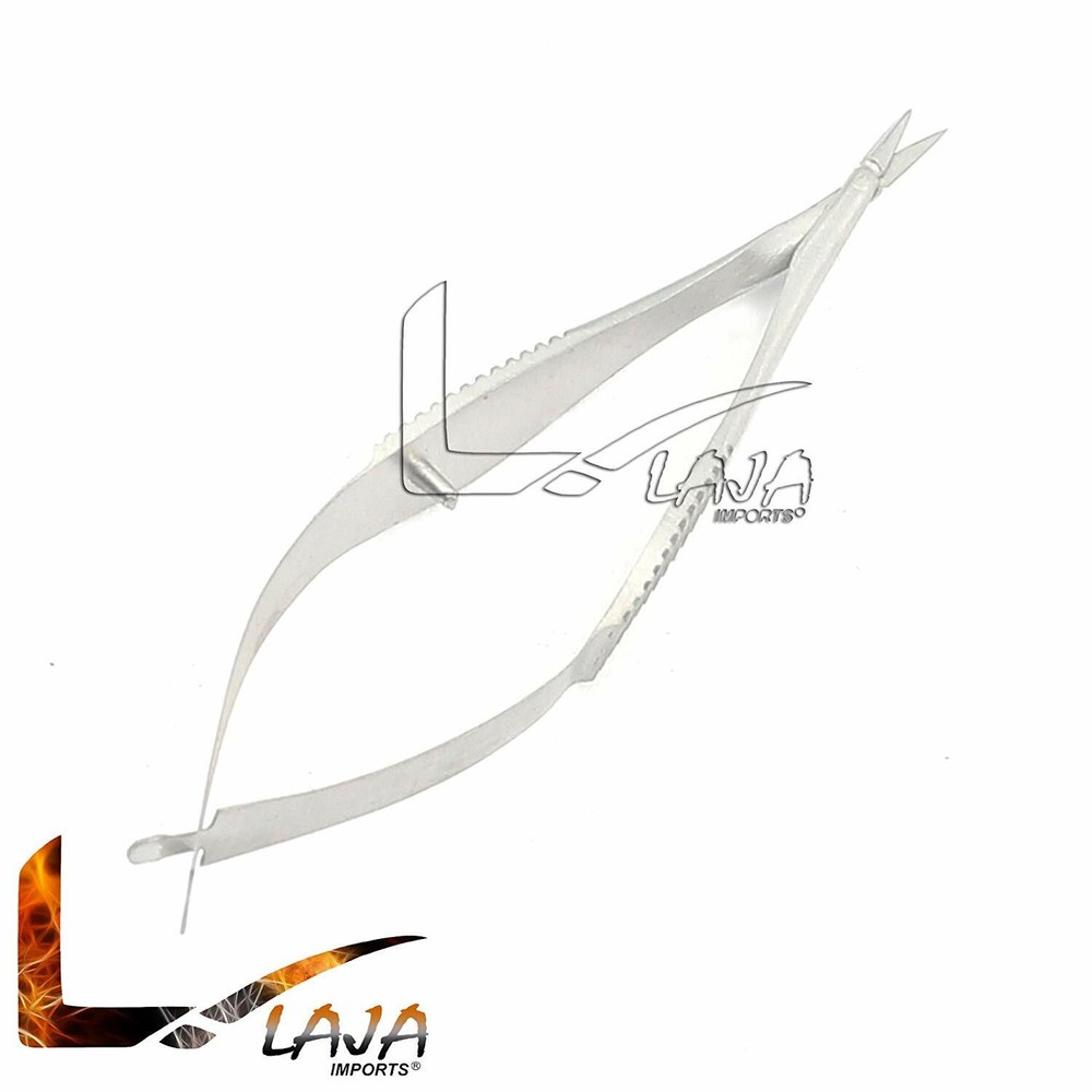 Vannas Capsulotomy Scissors sharp tips, 5mm long blades, Straight