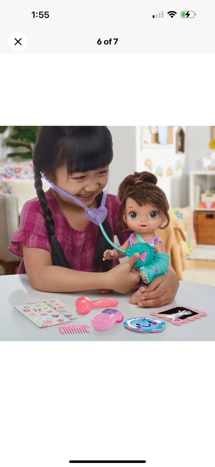 Baby Alive Better Now Bella Doll, 12-Inch Doctor Play Baby Doll, Toys for 3 Year