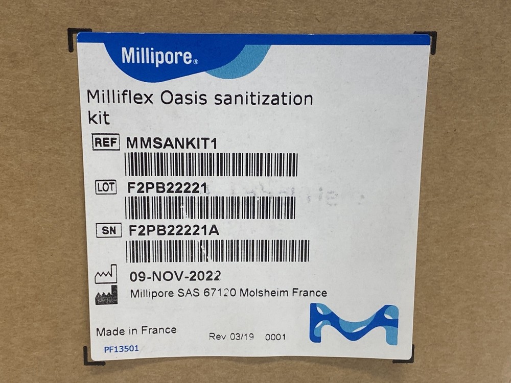 MILLIPORE Milliflex Oasis Pump Flow Sanitization Kit MMSANKIT1