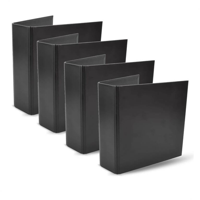 DJOIS by  - CD & DVD 2-Ring Binder - Durable CD & DVD Storage - Durable 4