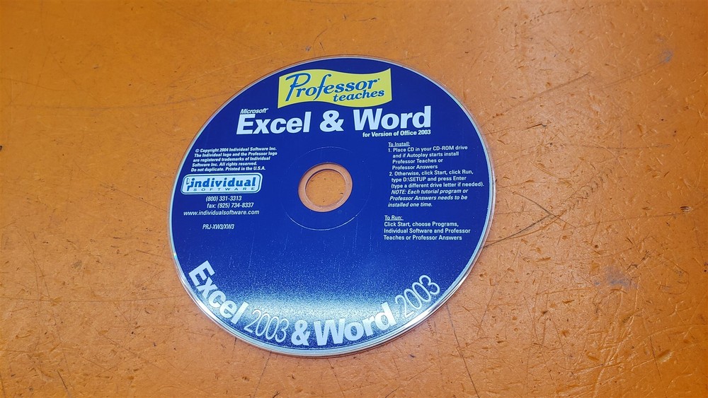 ⭐️⭐️⭐️⭐️⭐️ Professor Teaches Excel & Word 2003