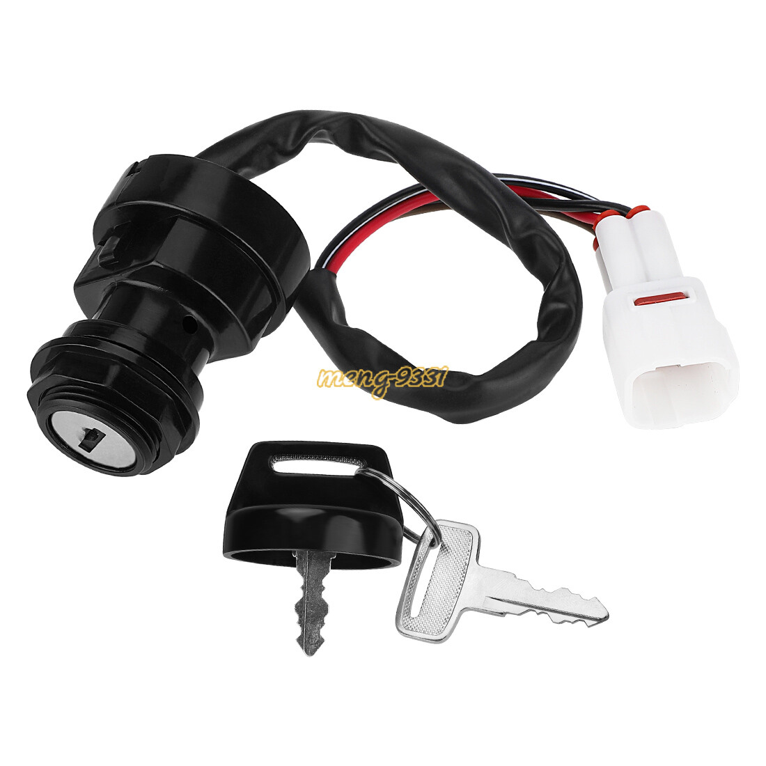 Ignition Key Switch for Yamaha Big Bear 350 400 Wolverine 350 Bear Tracker 250