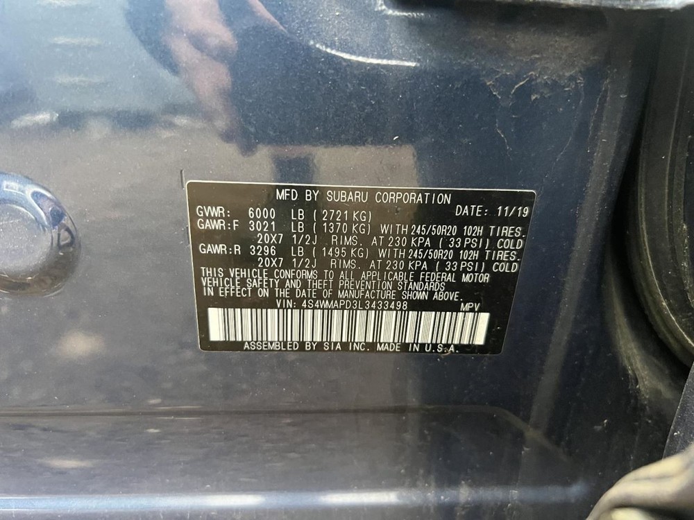 Camera/Projector Camera Windshield Mounted Eye Sight Fits 20 ASCENT 197986