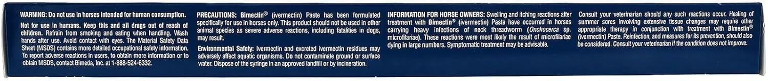 6 pack Paste Horse Dewormer Apple Flavor (6 DOSES) NIB