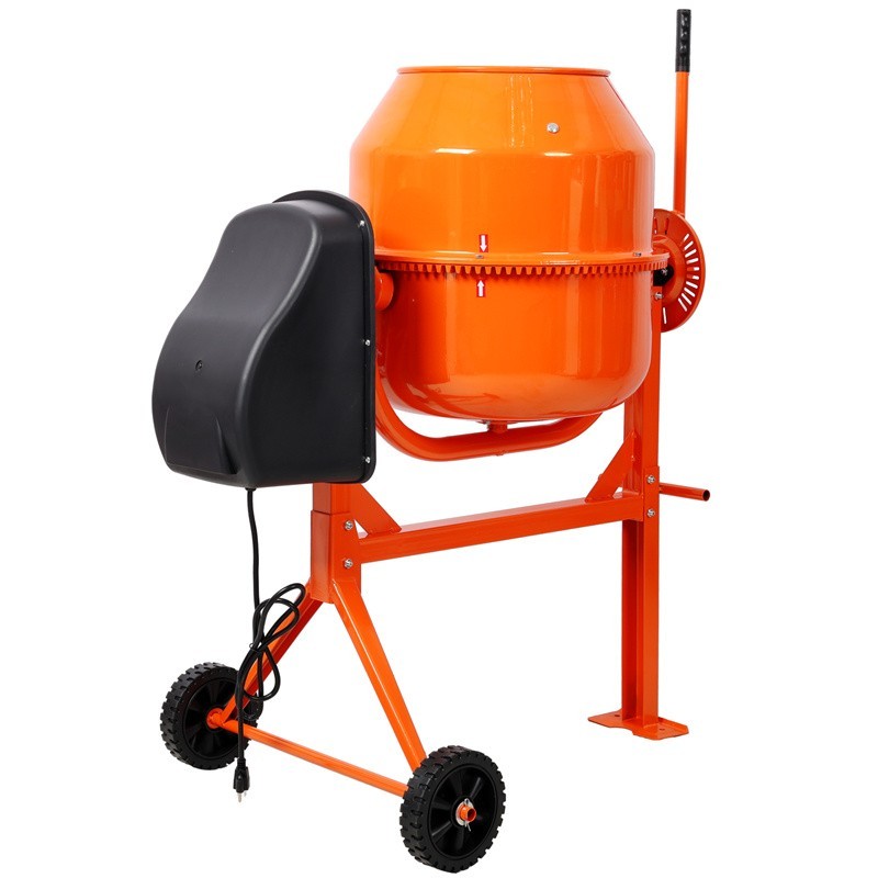 4.2Cu. Ft Electric Cement Mixer Portable Concrete Mixer Machine for Fodder