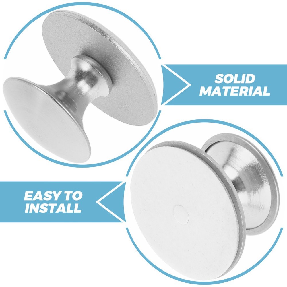 Cabinet Hardware Drawer Pull Door Suction Cup Grips Handle Bathroom
