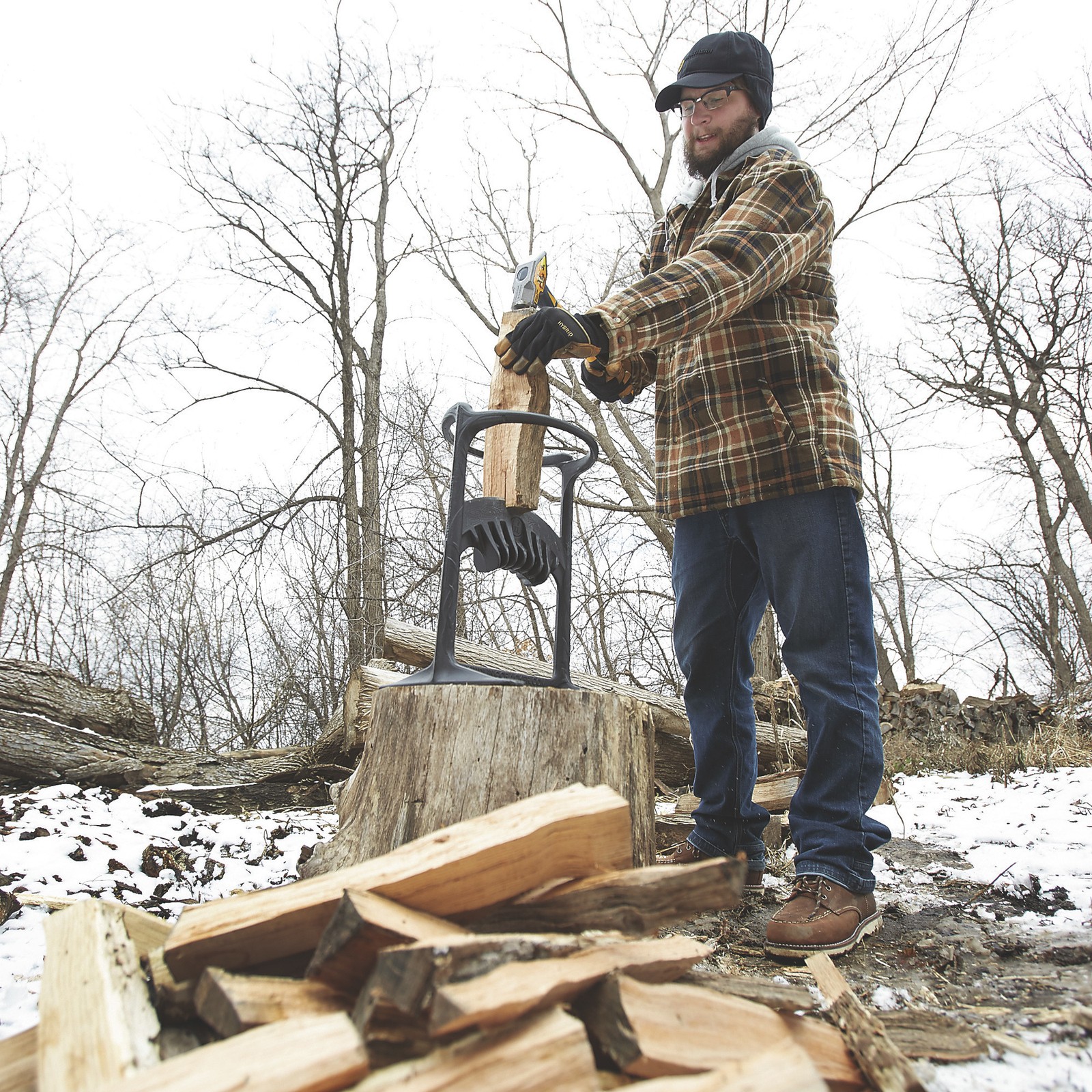 Kindling Cracker King Firewood Kindling Splitter, XL