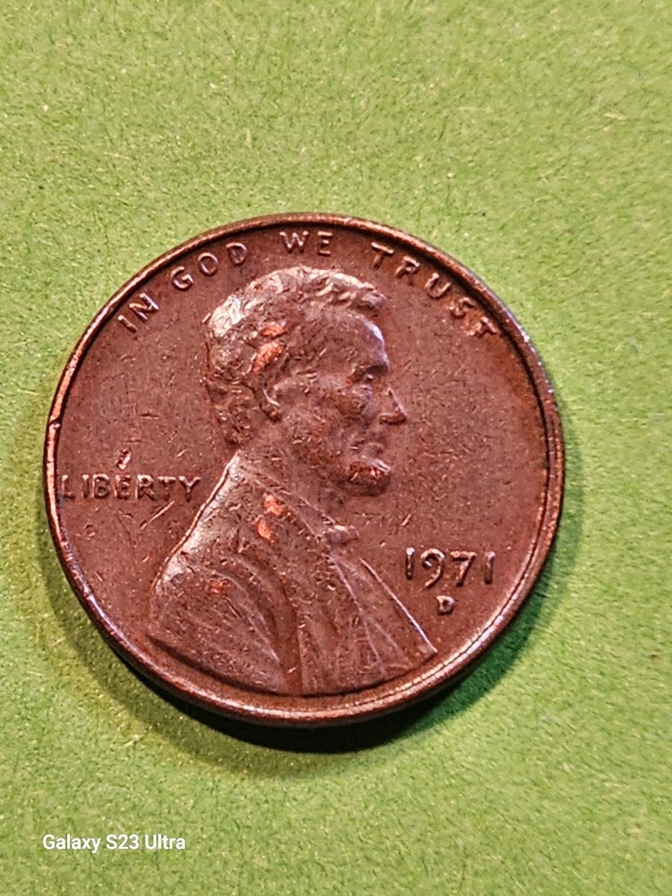 1971D Lincoln 1-CENT with RPM, DDO Errors & Die Chips Error!