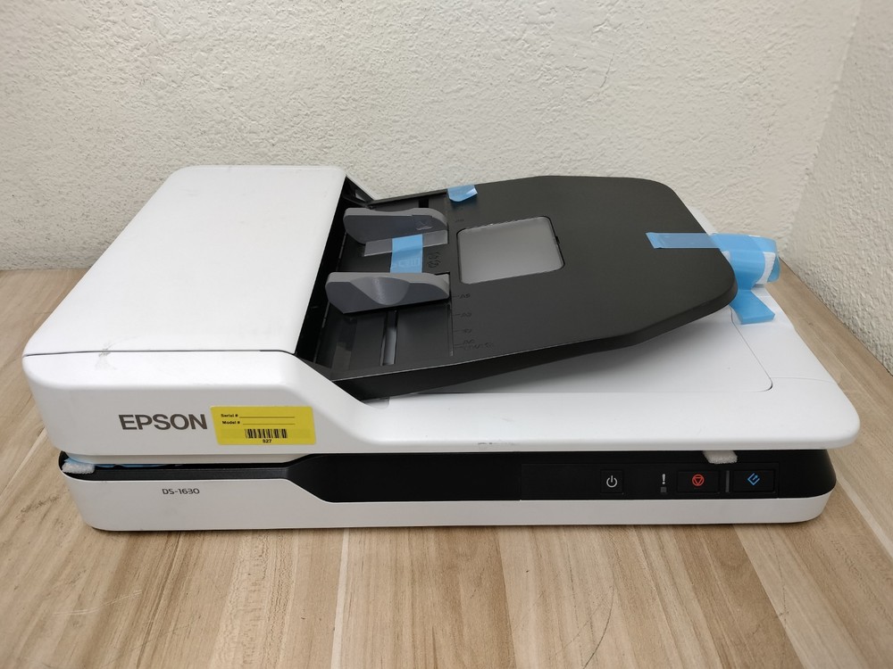 Epson DS-1630 Flatbed Document Scanner 25ppm, 600x600dpi