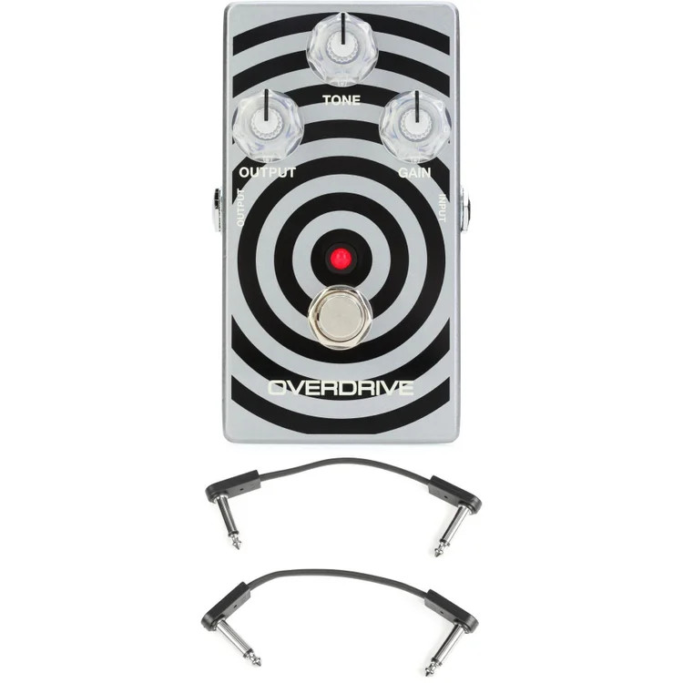 MXR Wylde Audio Overdrive Pedal with EBS Patch Cables
