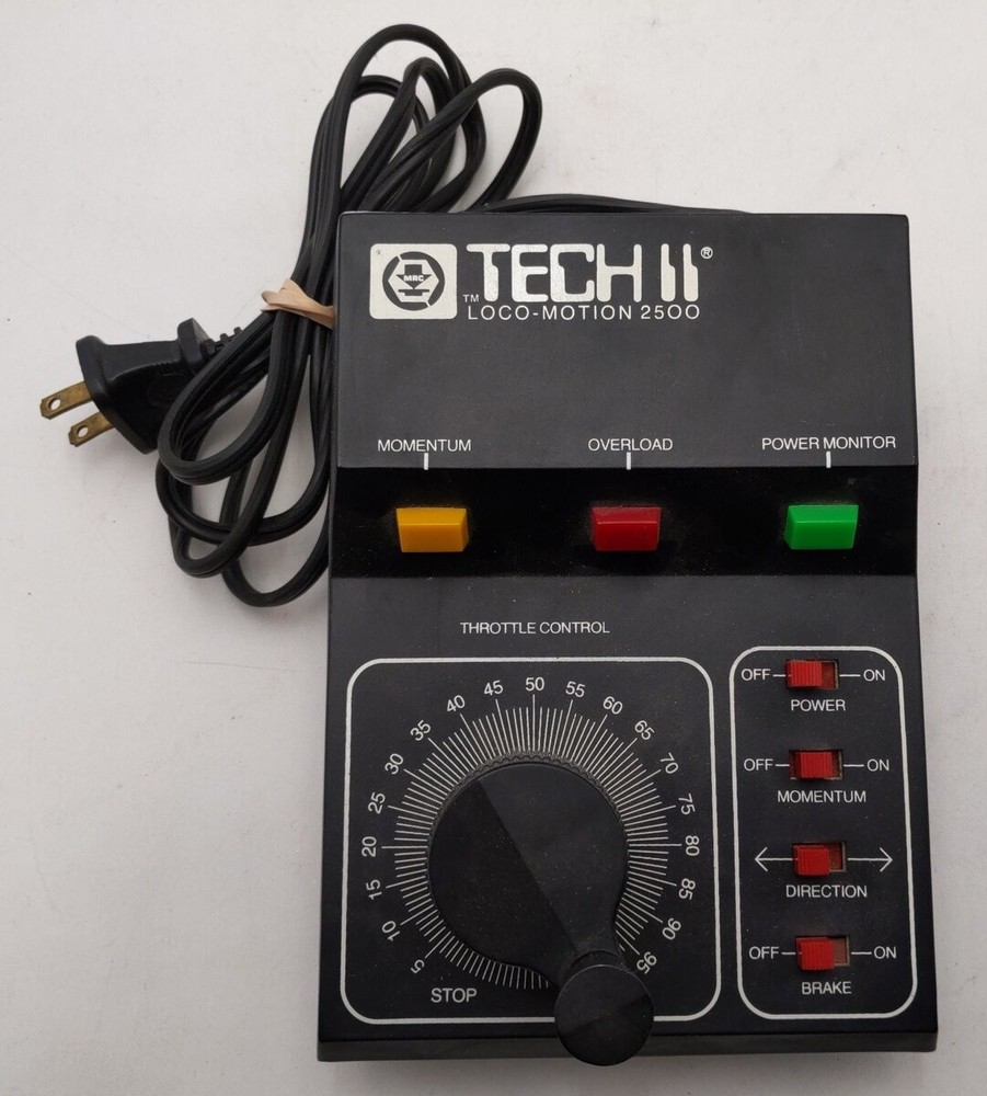 MRC 2500 HO Scale Loco-Motion Tech II Model Train Control EX