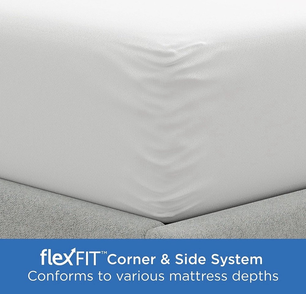 AllerEase Maximum Mattress Protector, FULL Size Polyester Zippered Waterproof