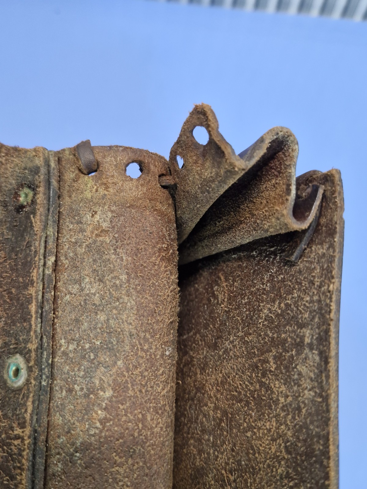 Vintage Tooled Leather Saddle Bags Motorcycle Saddlebag Set Floral Western