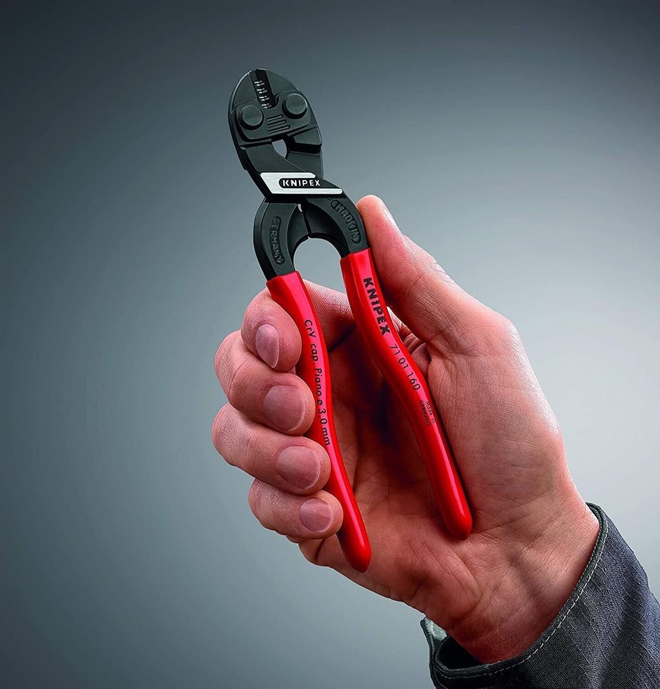 KNIPEX 7101200 8" CoBolt High Leverage Compact Bolt Cutters