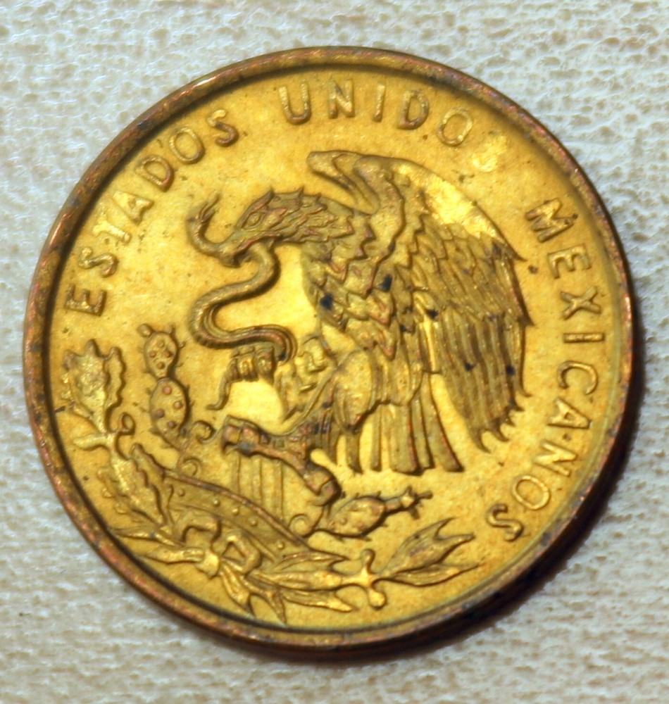 1966 Mexico 1 Centavo