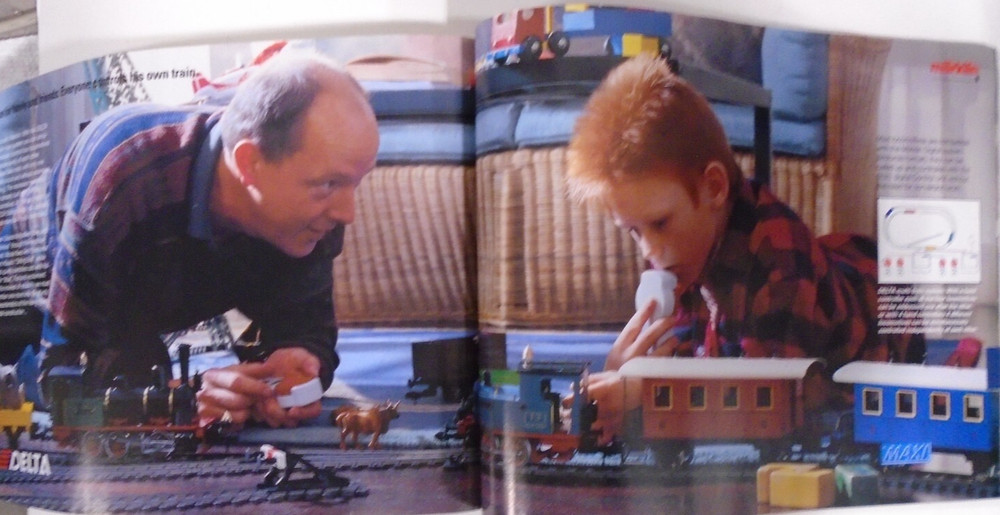 MARKLIN COMPLETE PROGRAM 1994/95 E MODEL RAILWAY PAPERBACK CATALOG