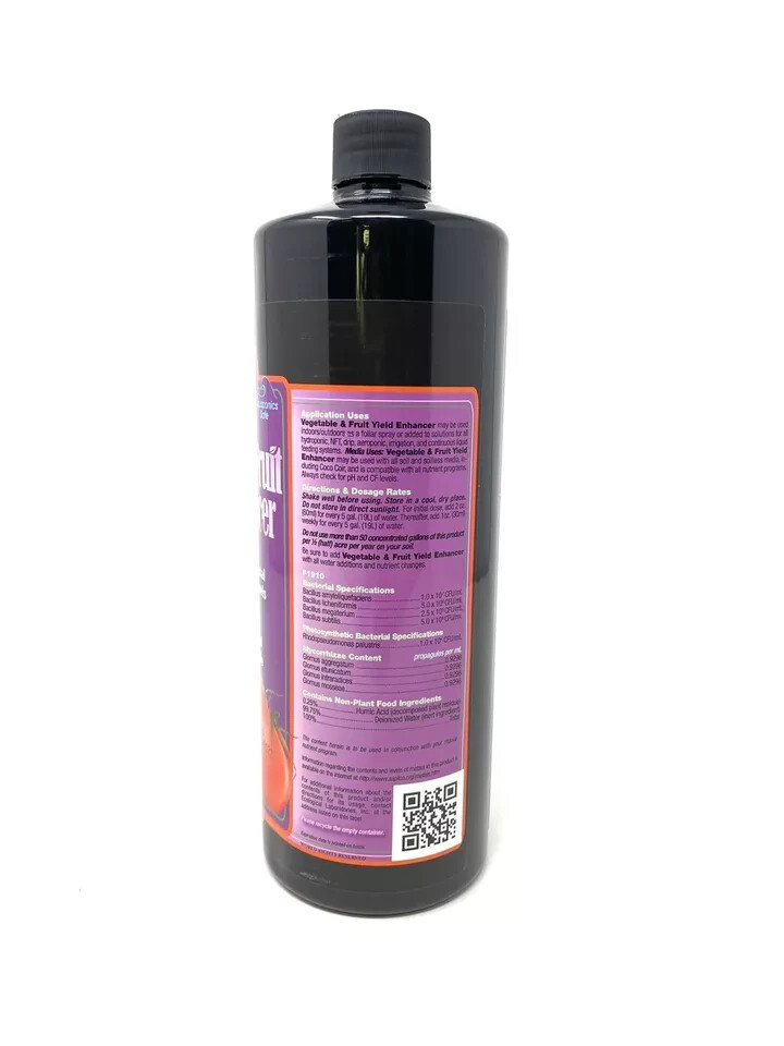 Microbe Life Vegetable & Fruit Yield Enhancer 1 Qt. - Bioactive Soil Conditioner
