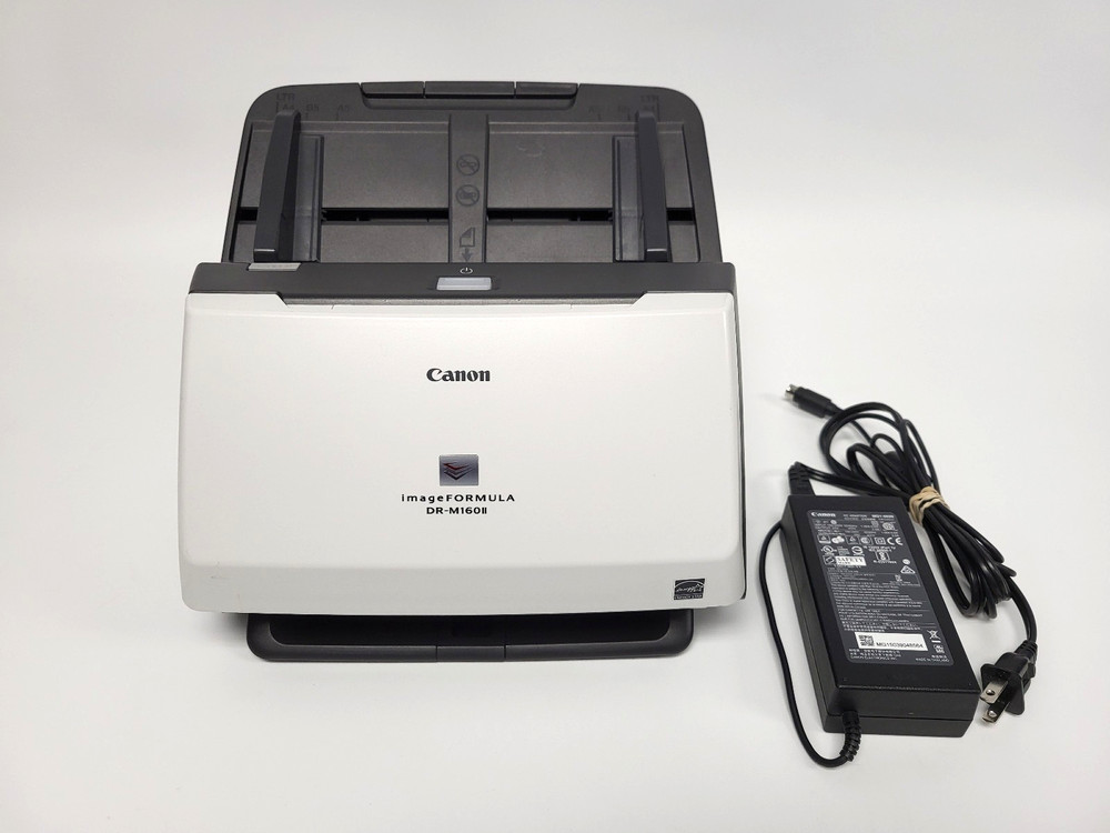 Canon DR-M160II ImageFormula Document Scanner with Power Adapter