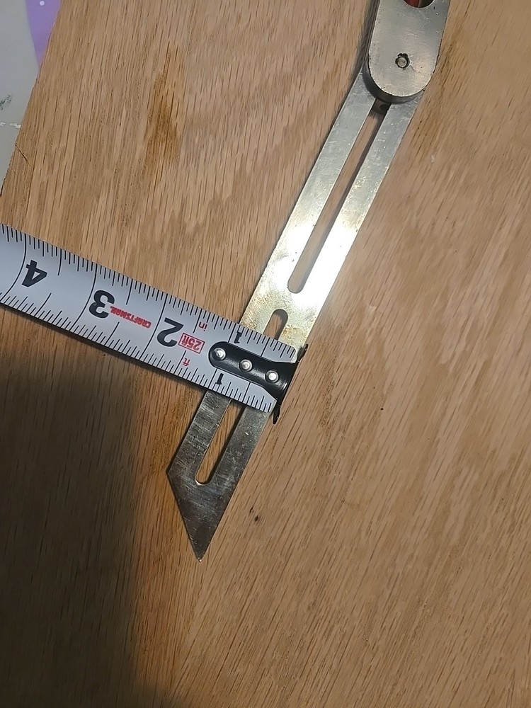 Millers Falls 1408 Bevel Square Tool Mitre Gauge