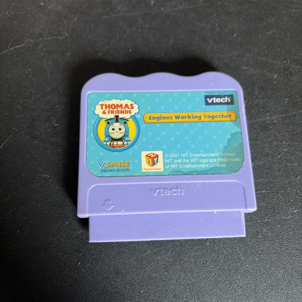 Thomas and Friends: Engines Working Together Vtech V.smile Game UNTESTED