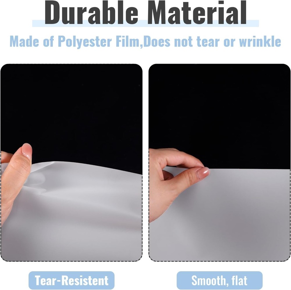 Barydat 12 Pcs Diffusion Film Filter Sheet 16x20'' Lighting Diffuser White