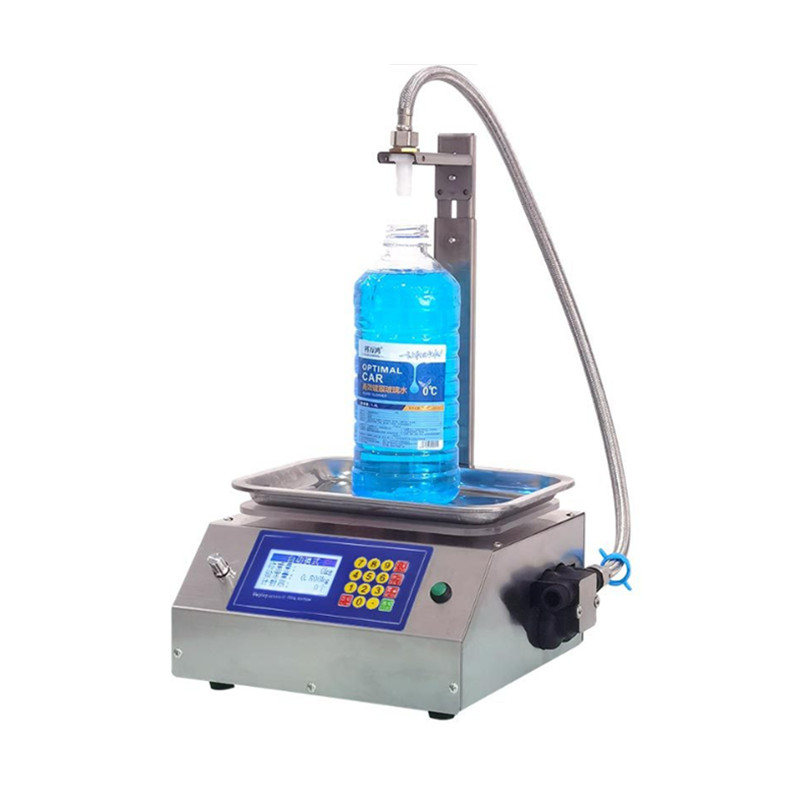 Automatic Digital Liquid Filling Machine for Bottles, 10-5000 g Capacity