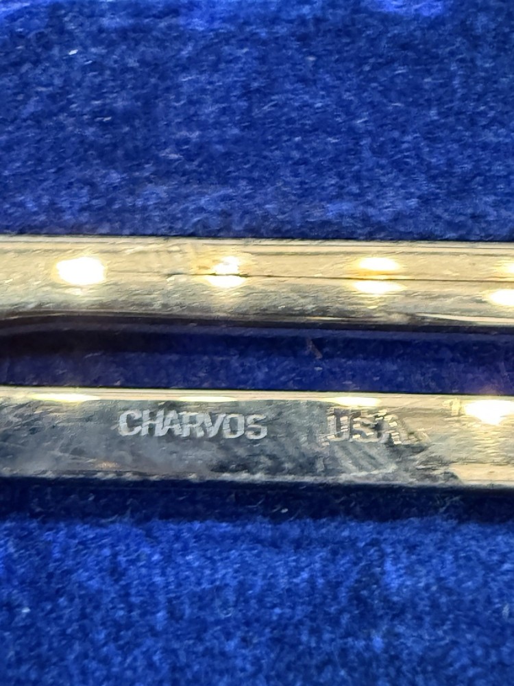 Vintage Charvos No 814 Drafting Compass Set USA w Case