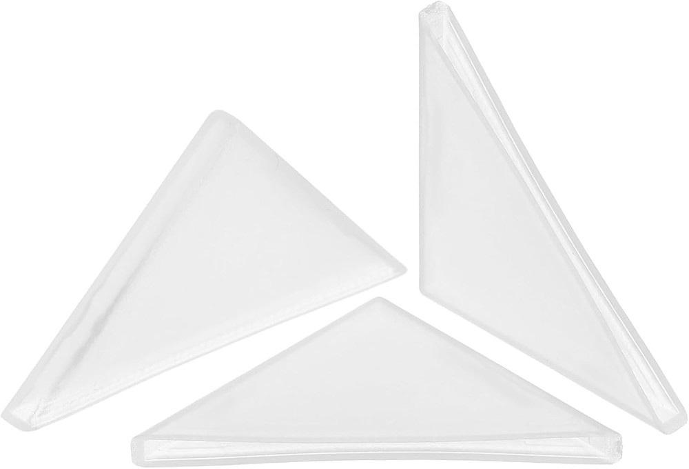 20Pcs Plastic Corner Protectors 2X50Mm Right Angle Shape Glass Corner Guards Cus