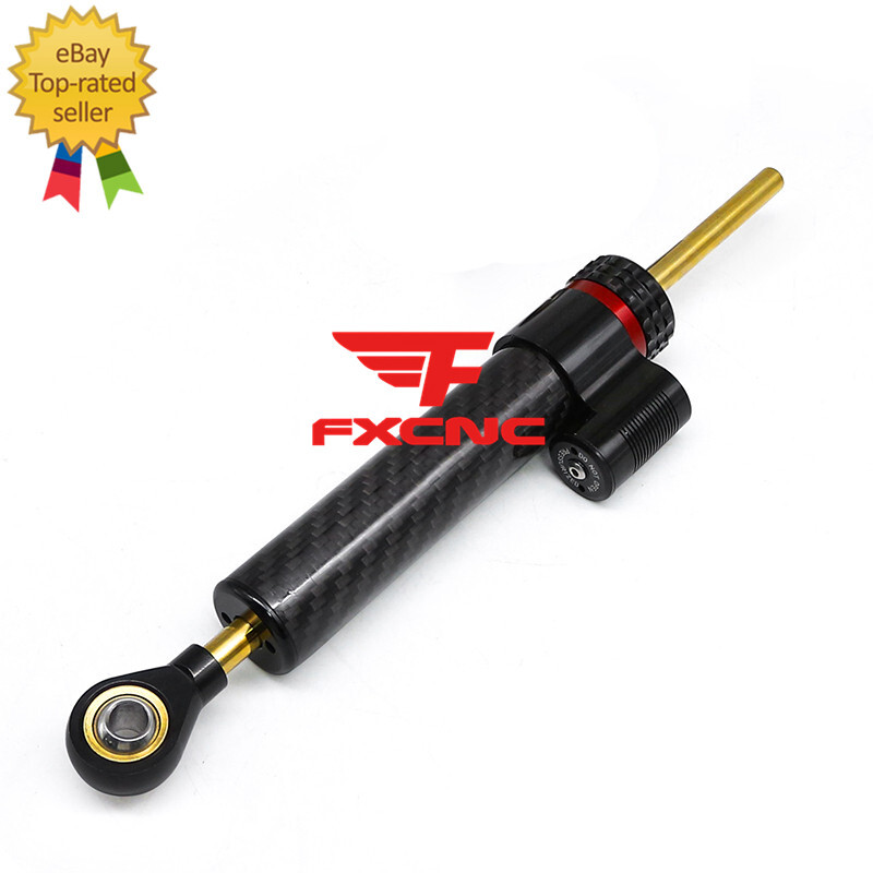 For Suzuki GSX-S1000 GSXS1000F 2016-2024 Carbon Steering Damper Bracket Mounting