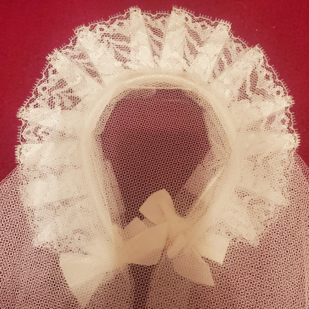 Vintage White Communion Veil