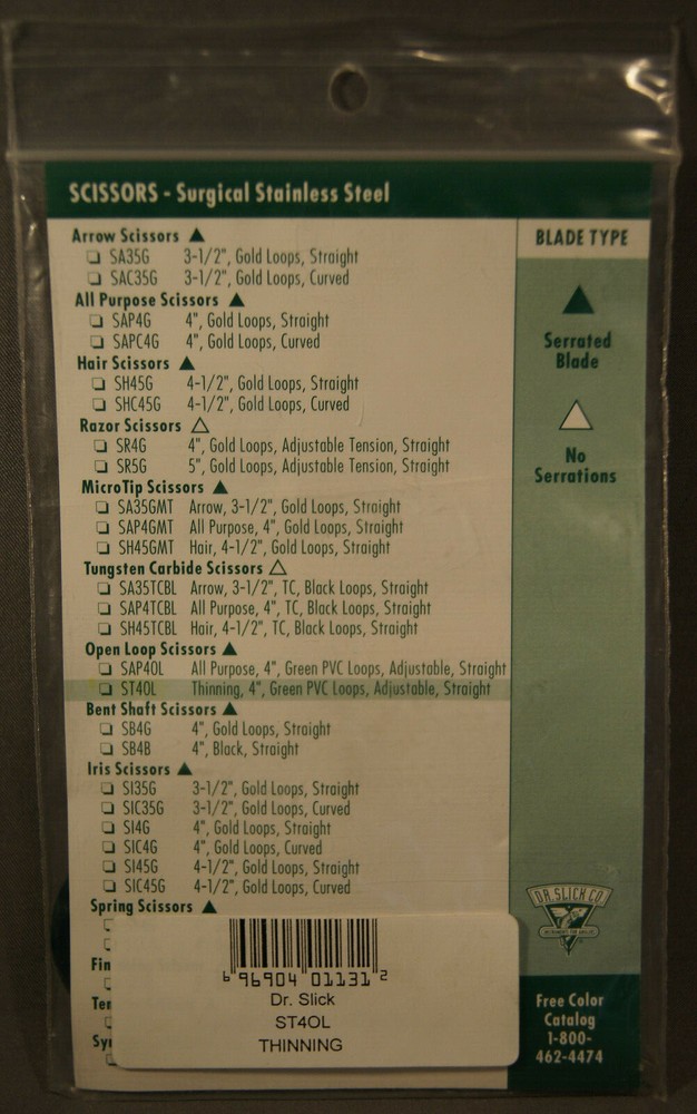 DR SLICK OPEN LOOP THINNING SCISSORS
