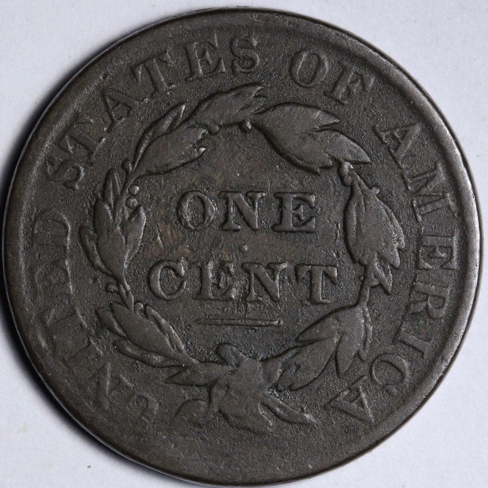 1826 Coronet Head Large Cent FINE E106 TTANM