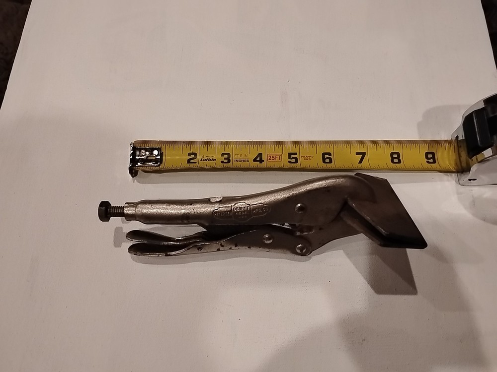 Vise Grip Hand Seamer