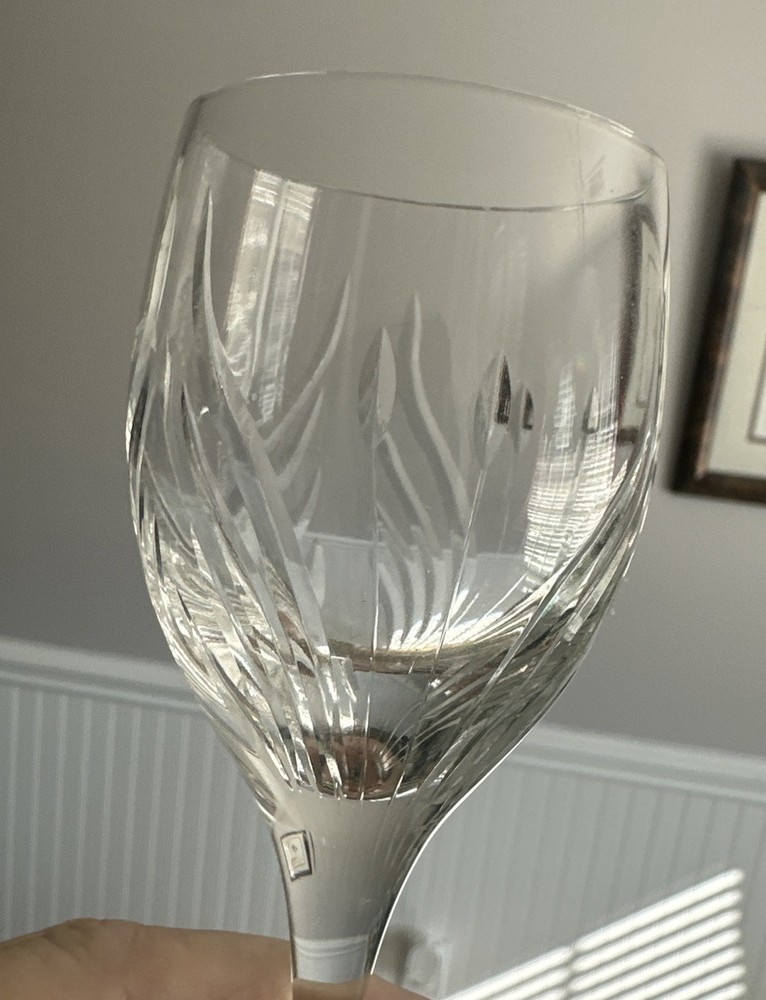 2 Mikasa Memory Cordial Goblet 5 1/4” Tall