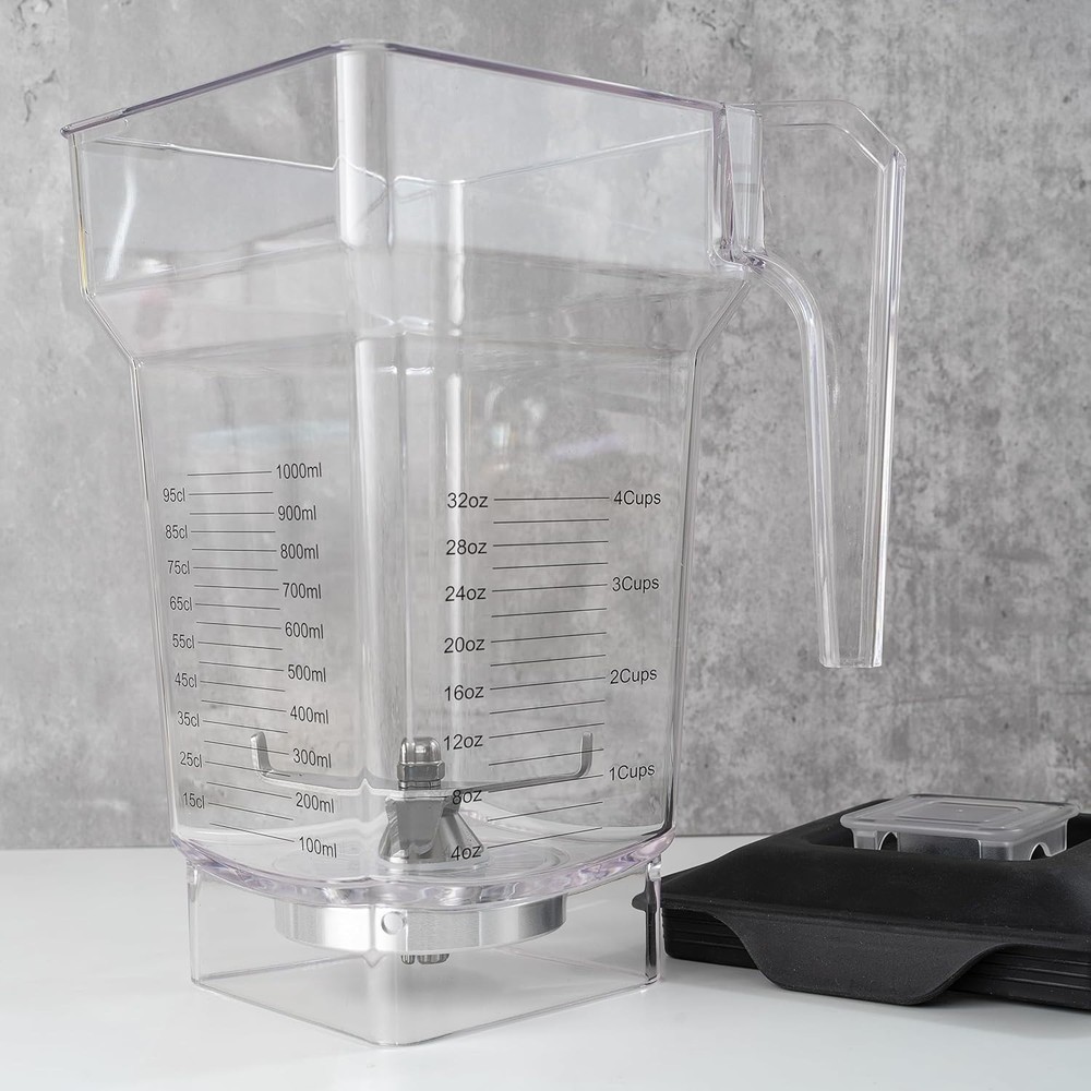 75 Oz Container Pitcher Jar For Blendtec Blenders, For Blendtec Jar Replacement