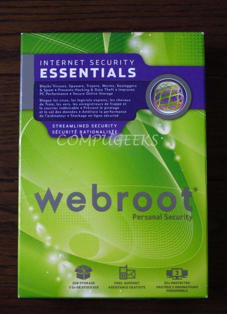 KEY EMAILED | Webroot SecureAnywhere Essentials 2024| 3 YEARS 5 DEVICES | PC MAC