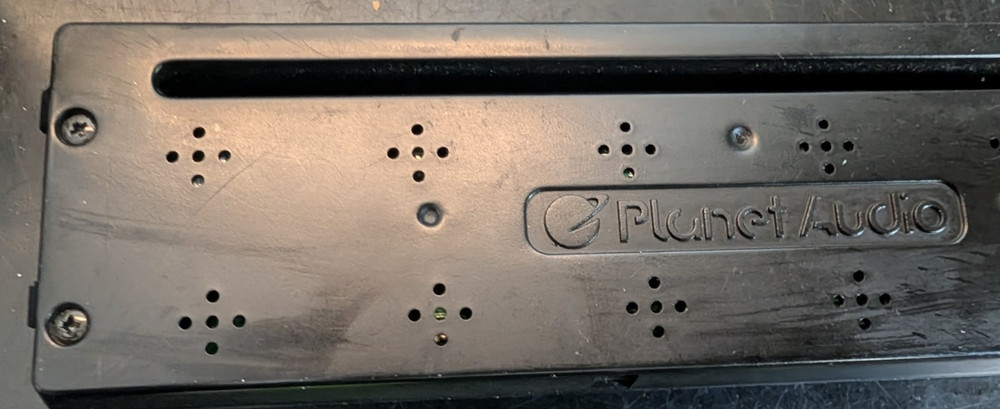 Planet Audio p225c FACEPLATE ONLY