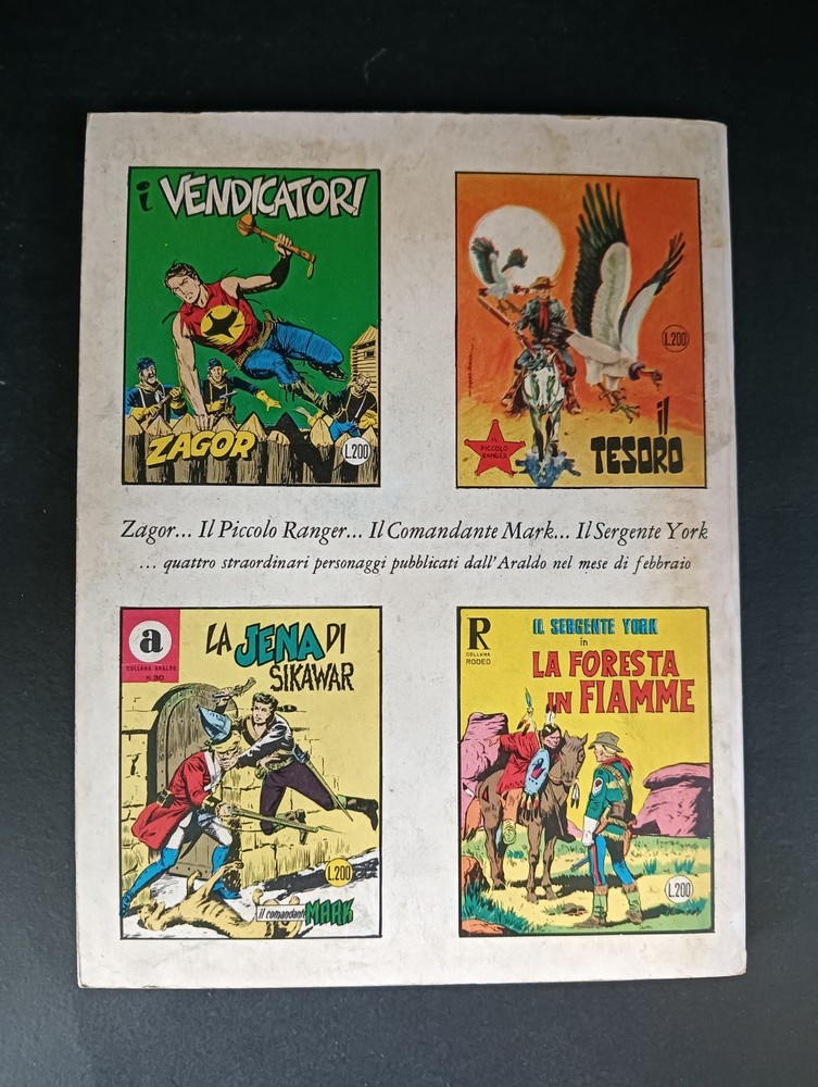 TEX comic book first edition n 100 (03) lire 200