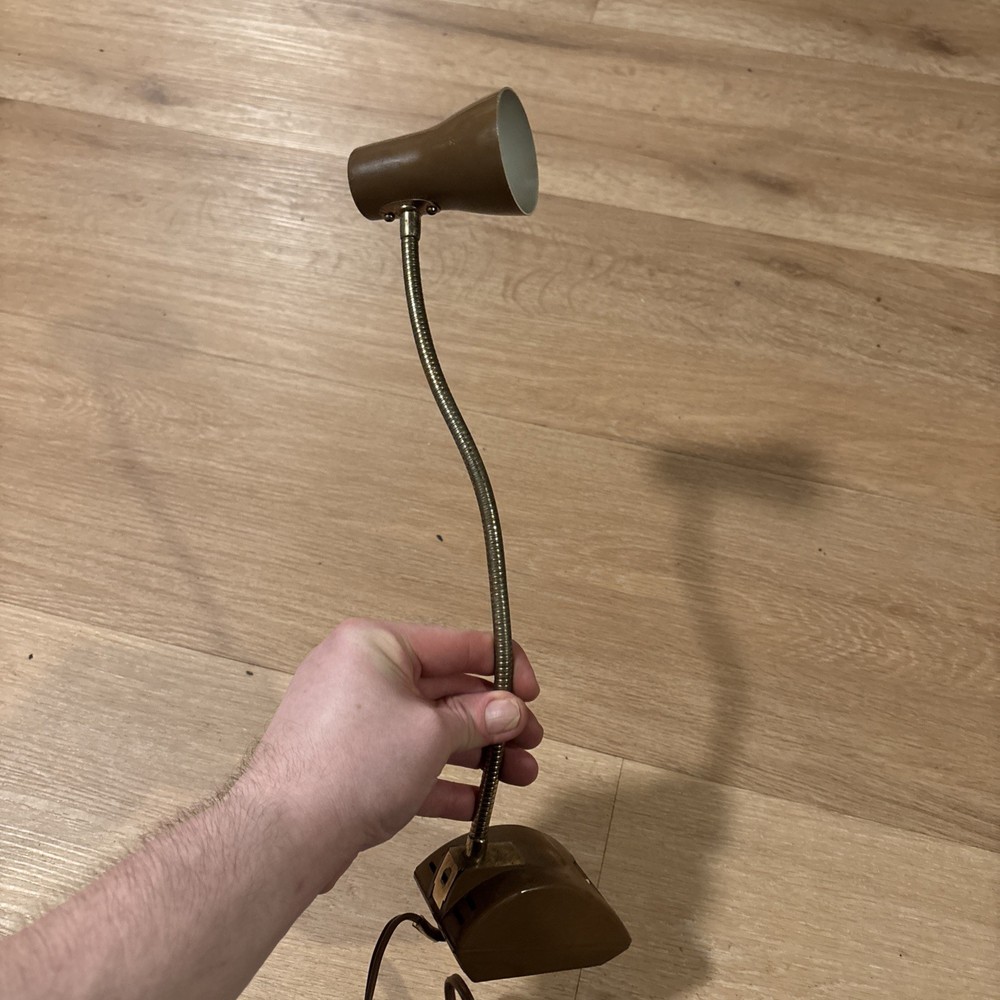 Antique Desk Lamp Adjustable Rare Works ￼