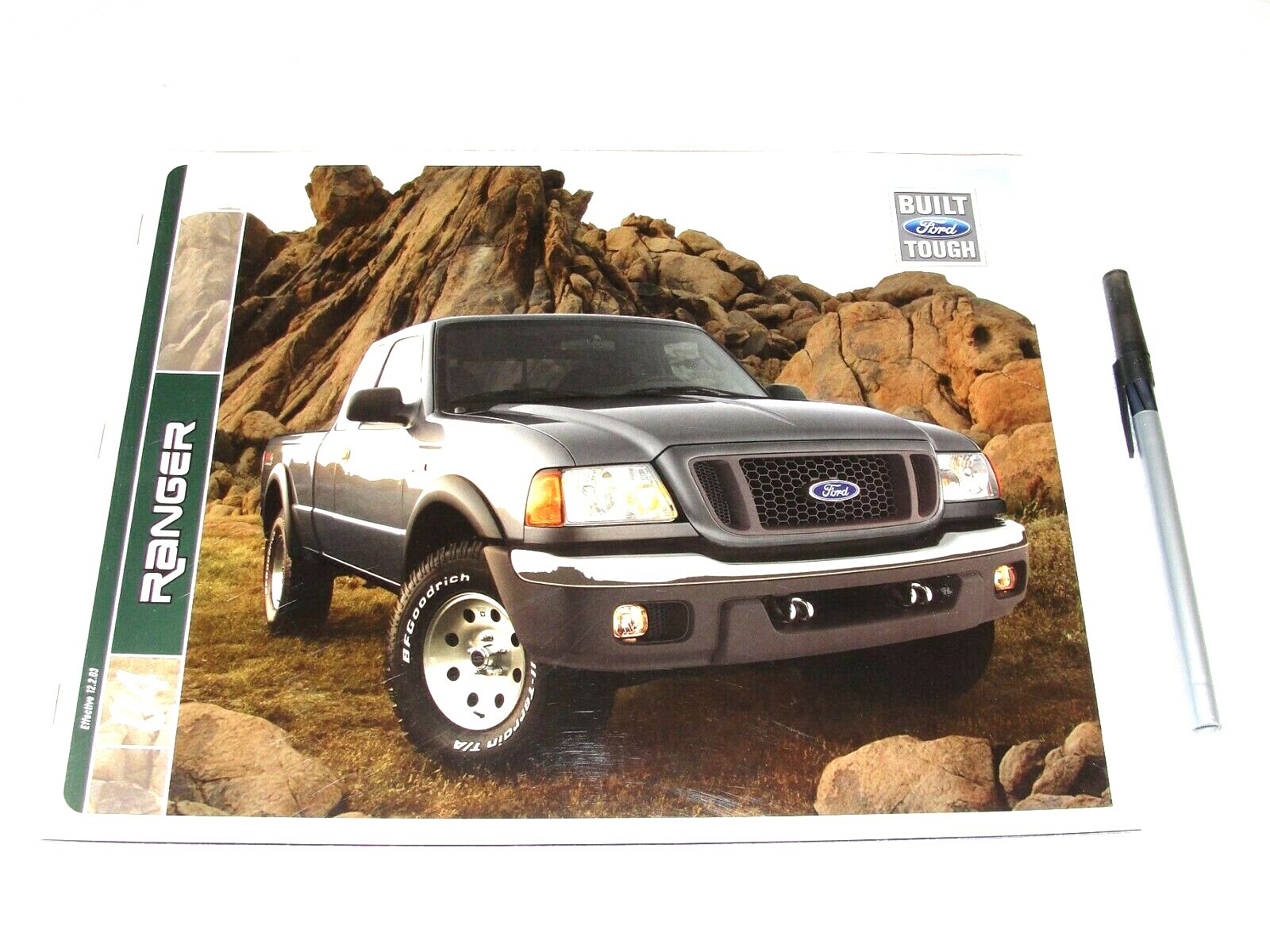 2004 Ford Ranger Pickup (Full Line) - Dealer Brochure Catalog (24 Pages), NOS