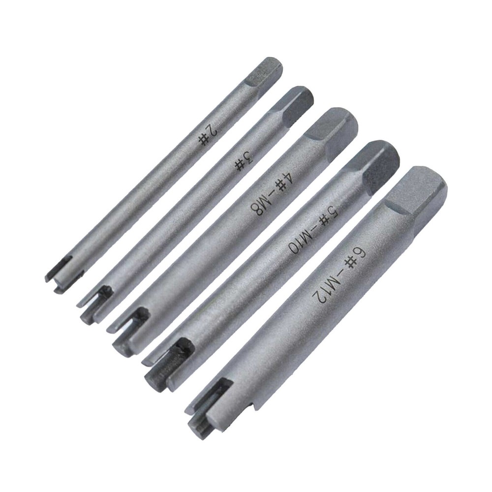 5pcs Broken Tap Extractor Removal Tool Kit Taps 3/4 Claws