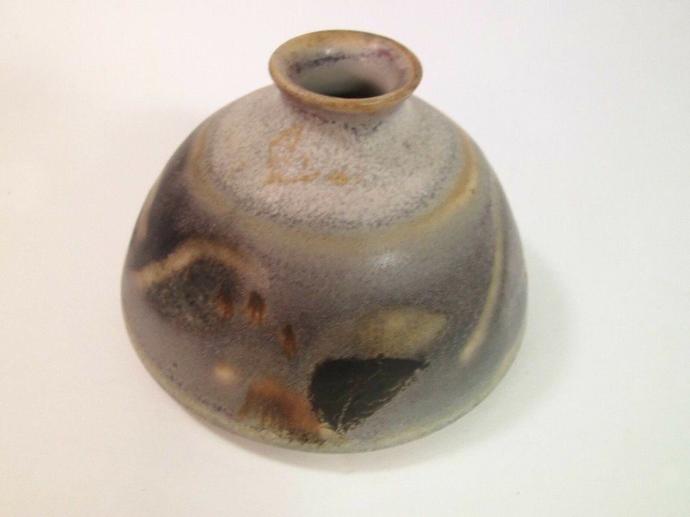 STONEWARE VASE BELL SHAPED