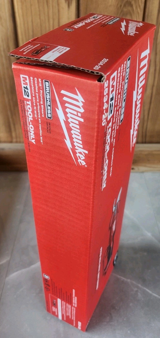 MILWAUKEE M12 12V CORDLESS BRUSHLESS PRUNER SHEARS (TOOL ONLY) BRAND NEW!