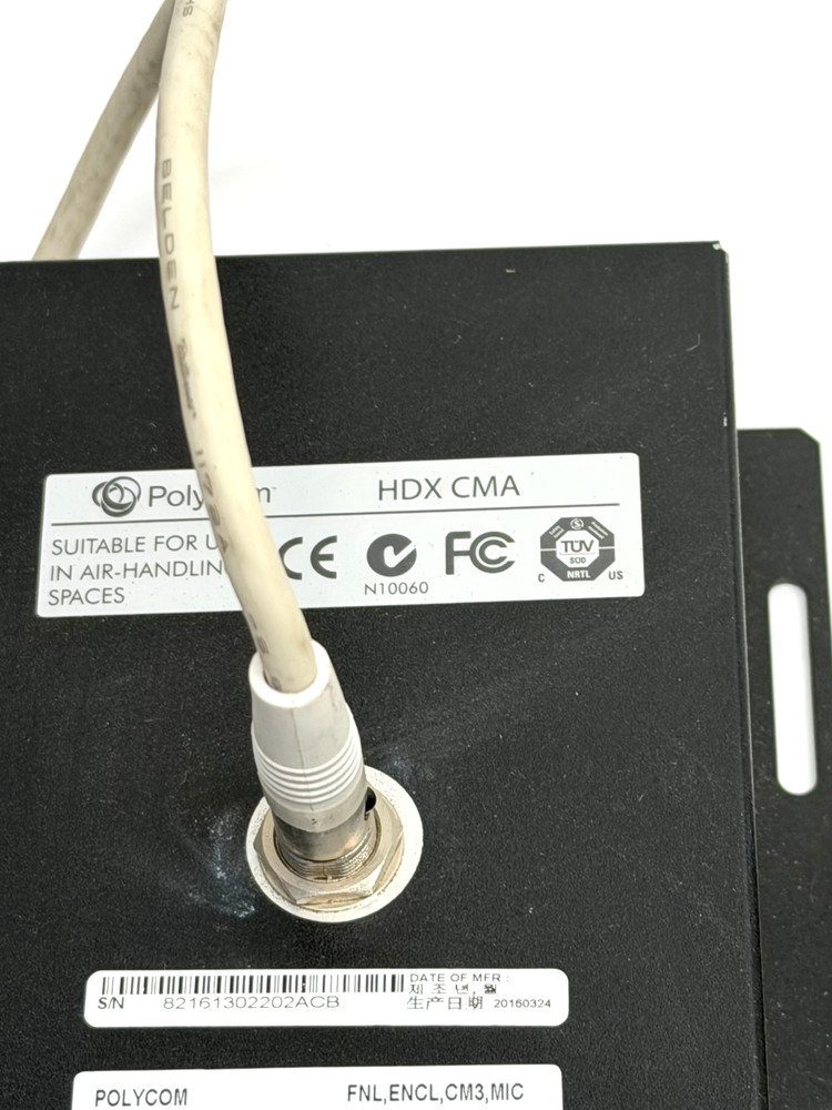 Polycom HDX CMA Ceiling Microphone Array Audio Conference w/ Mic