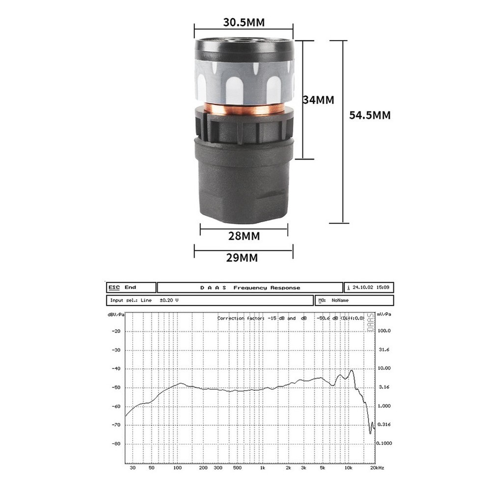 Dynamic Microphone Core, Microphone General Accessories, Dynamic Microphone1143