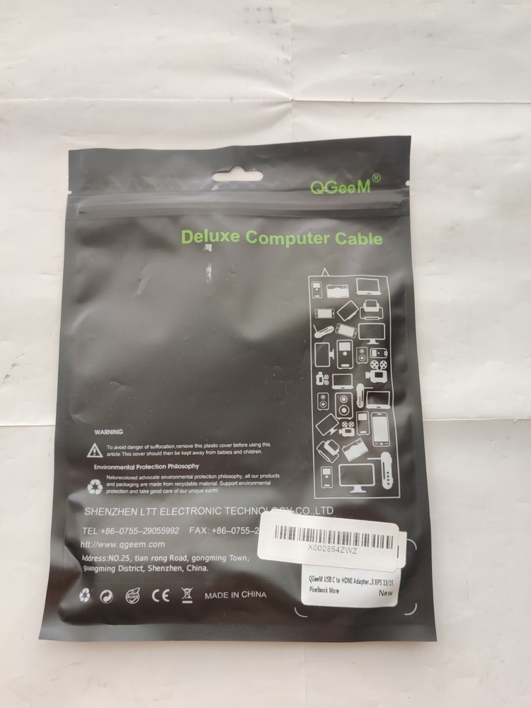 QGeeM USB C to HDMI Adapter 4K Cable