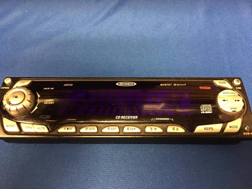 faceplate cd4720 jensen