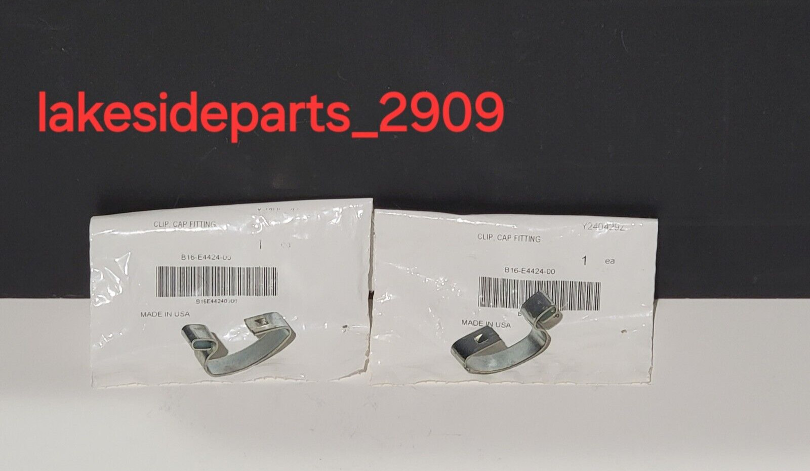 (2) OEM YAMAHA 16-25 GRIZZLY KODIAK 700 RMAX WOLVERINE 18-25 AIR BOX LID CLIPS