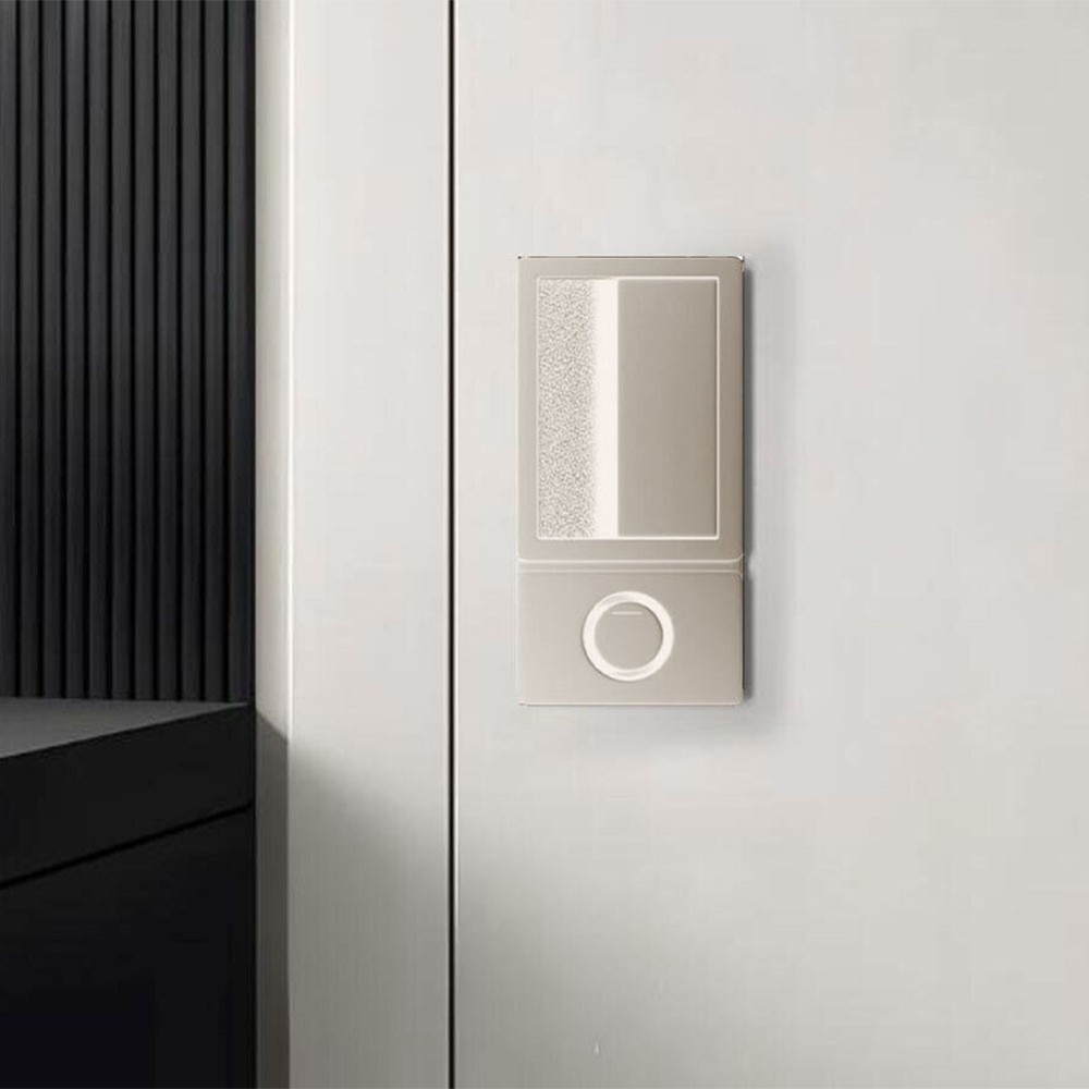 Flush Mount Door Lock Magnetic Invisible Handleless Silent Push Pull Mechanism