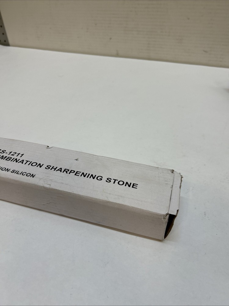 Winco Fine/Grain Knife Sharpening Stone, 12-Inch,Medium